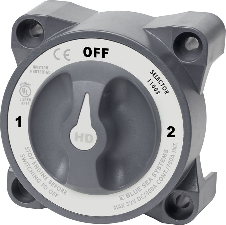 Blue Sea Systems HD-Serie Heavy Duty 3P Selector w/AFD