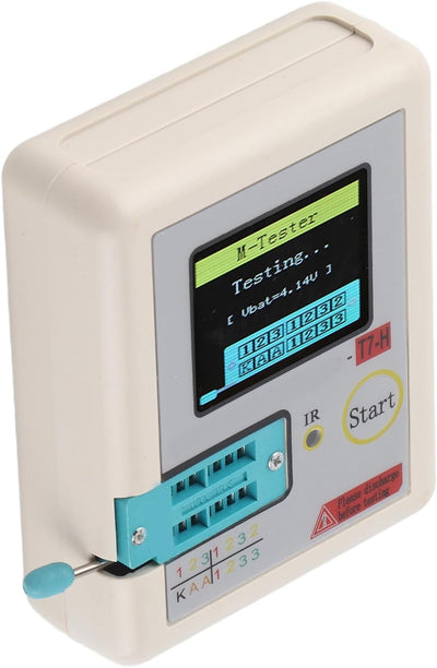 TFT Transistortester TC-T7-H LCR ESR Farbige Grafikanzeige für Diode Triode Kondensator Widerstand L