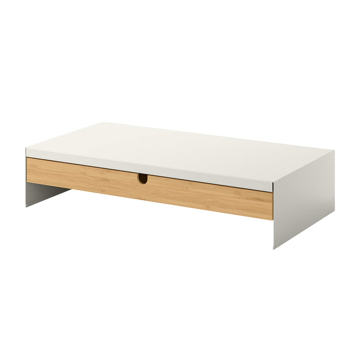 IKEA ELLOVEN Monitorständer mit Schublade, Weiss