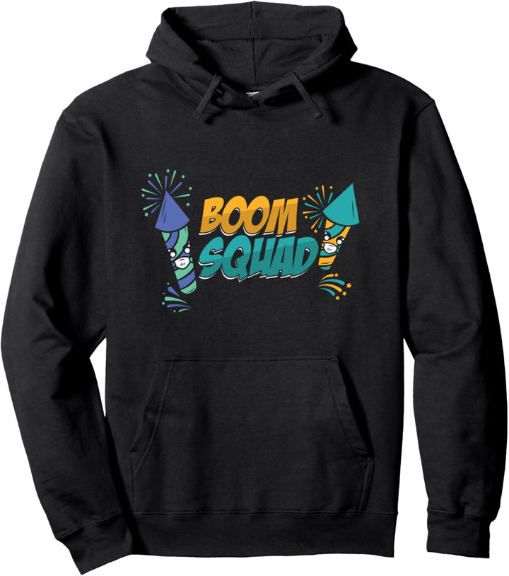 Boom Mannschaft Explosion Pyrotechniker Pyromane Knaller Pullover Hoodie