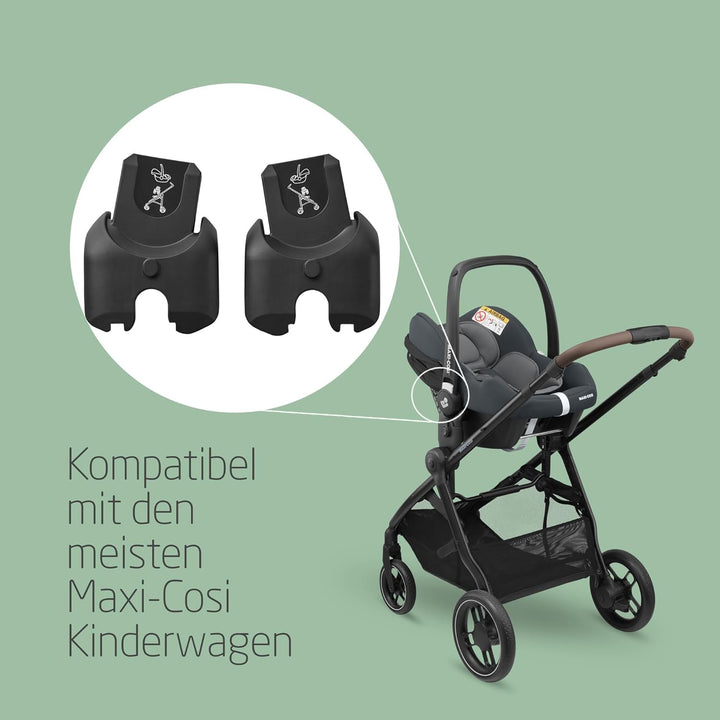 Maxi-Cosi Adapter für Babyschale, zum Befestigen der Maxi-Cosi Babyschale am Maxi-Cosi Kinderwagen,