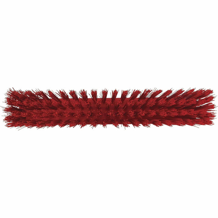 Vikan 29204 Heavy Duty Block Sweep Floor Broom Head, PET Bristle Polypropylene, 20-1/2", Red 2920 Ro