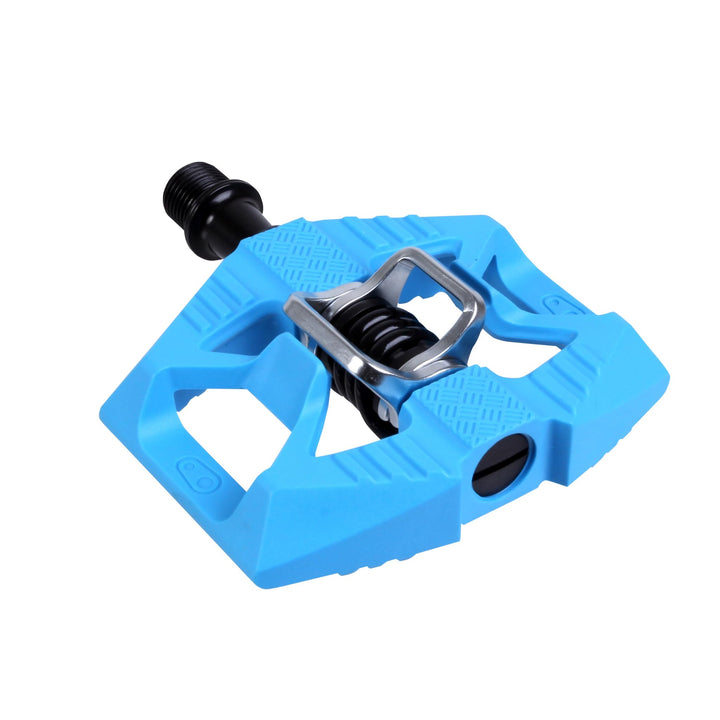 Crankbrothers Double Shot 1 Hybrid-Pedal für MTB und City BLAU, BLAU