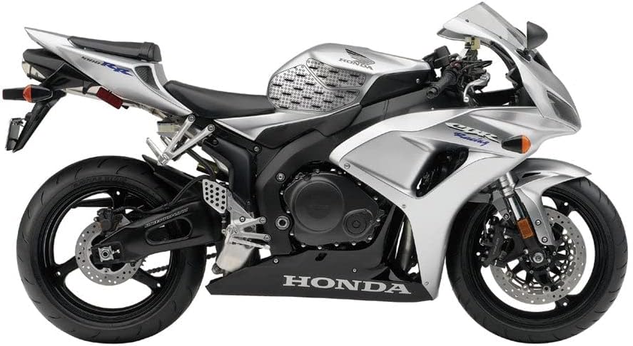 Stompgrip Motorrad Tankpad Volcano transparent passt für Honda CBR 1000 RR 2004-2007 | Tankaufkleber