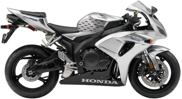 Stompgrip Motorrad Tankpad Volcano transparent passt für Honda CBR 1000 RR 2004-2007 | Tankaufkleber