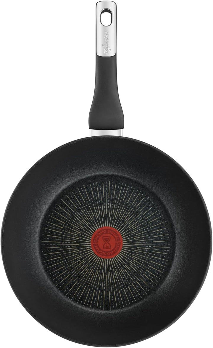 Lagostina Intensive Pro, Antihaft-Wok, 28 cm, Titanbeschichtung, kratzfest, schnelles und gleichmäss