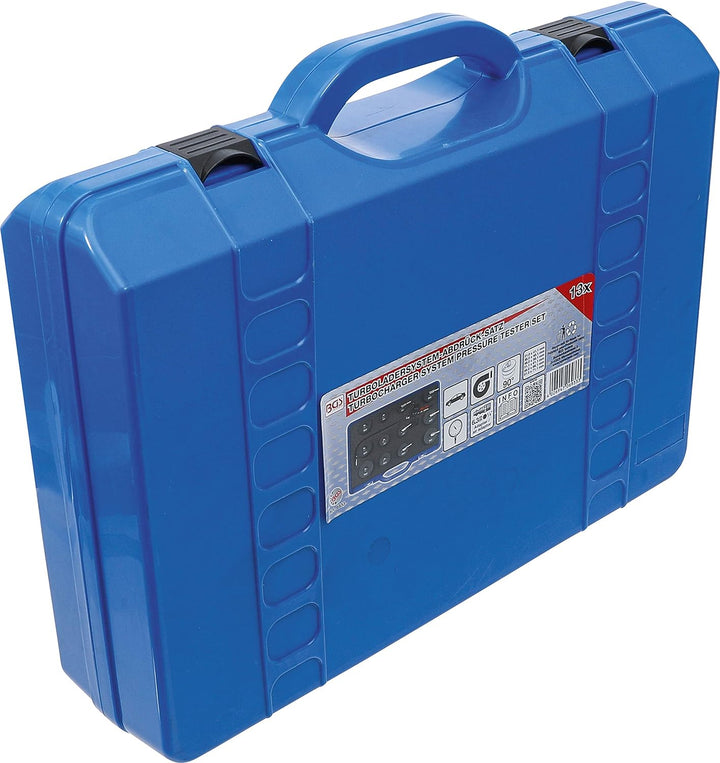 BGS 6933 | Turbolader-Ladeluft-System-Prüfkoffer-Satz | 13-tlg.