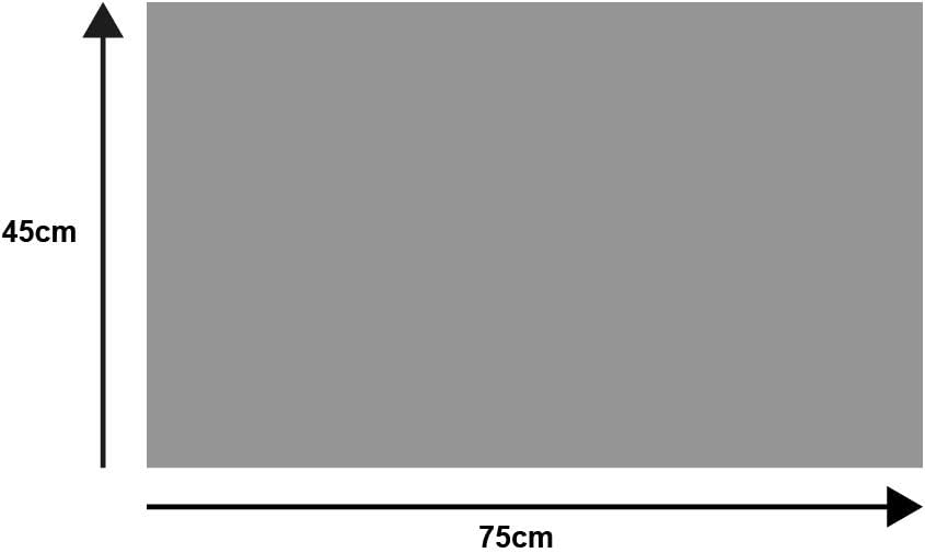 DUNE Waves dark brown 45x75 cm, innen und aussen, waschbar 45x75cm, 45x75cm