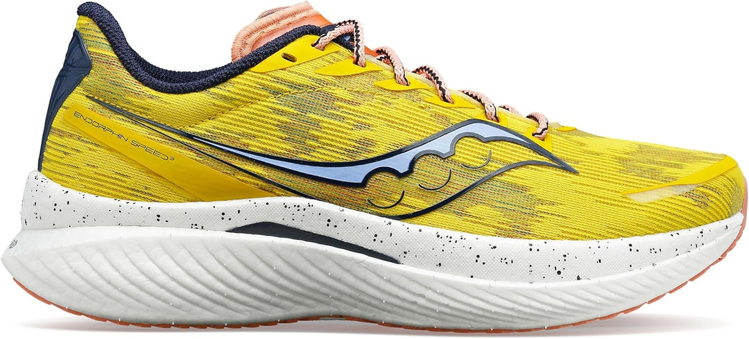 Saucony Herren Endorphin-Geschwindigkeit 3 Sneaker 49 EU Sulphur Otherworld, 49 EU Sulphur Otherworl
