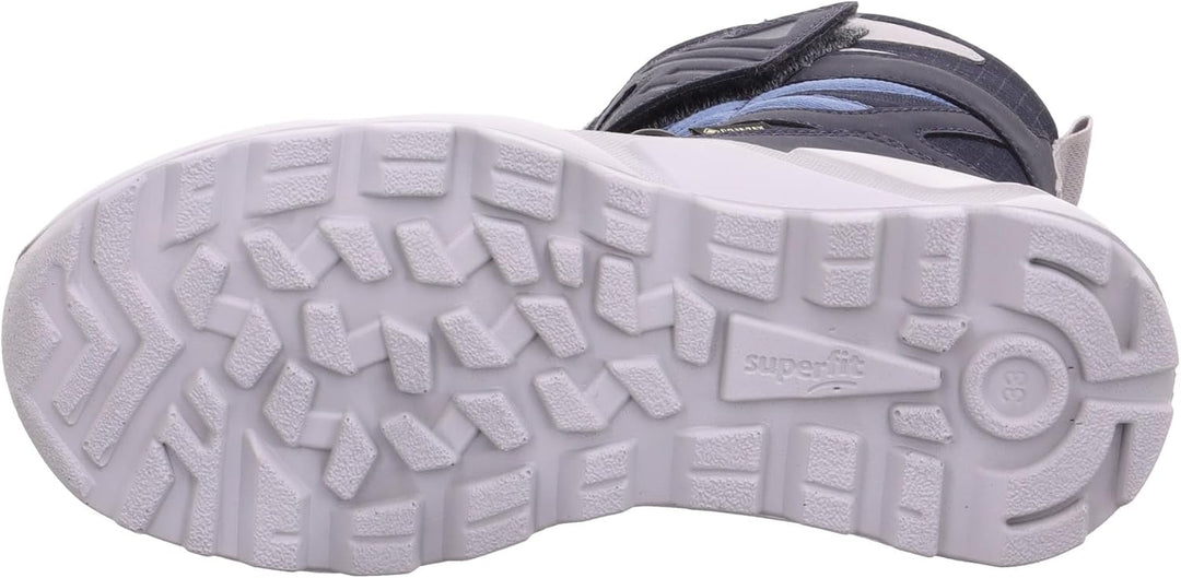 Superfit Jungen Rocket Warm Gefütterte Gore-tex Schneestiefel 37 EU Weit Blau Hellgrau 8000, 37 EU W