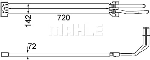 MAHLE CLC 109 000P Ölkühler BEHR PREMIUM LINE