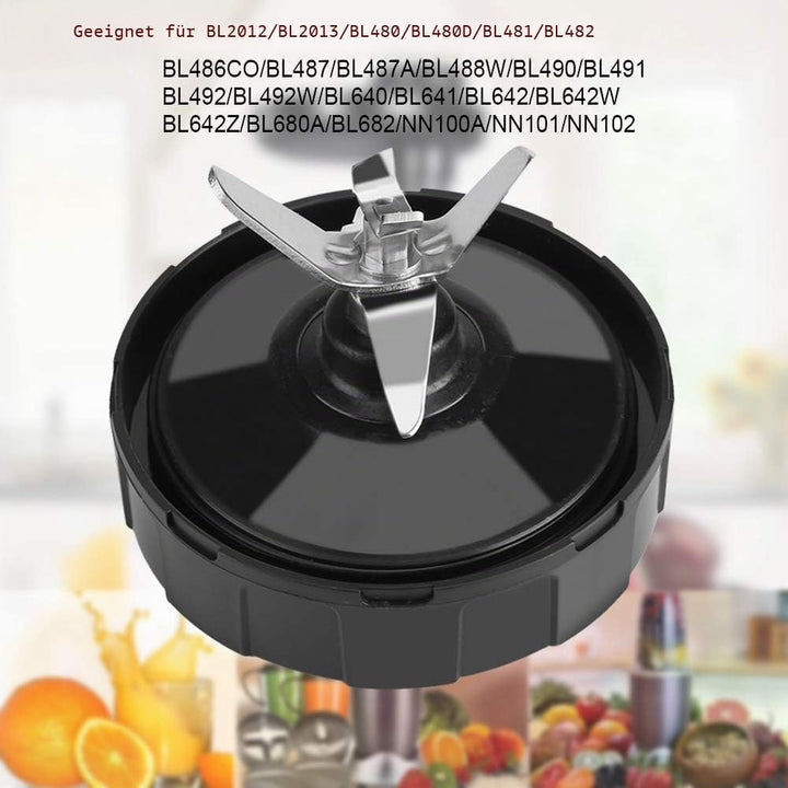 Mixer-Untermesser-Ersatzteile, 7-Finnen-Auszieher-Ersatzklinge, Kompatibel mit Nutri Ninja-Mixern 10