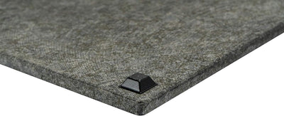 DiConcetto Schneidebrett aus Granit | Steinplatte | Granitplatte | Servierplatte (Granit Steel Grey,