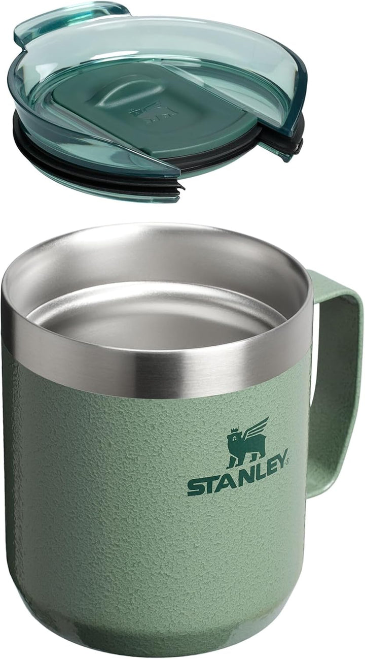 STANLEY 1913 Classic Legendary Camp Mug 0.35L - Hammertone Green | Hält 1,5 Std. heiss - 3 Std. kalt
