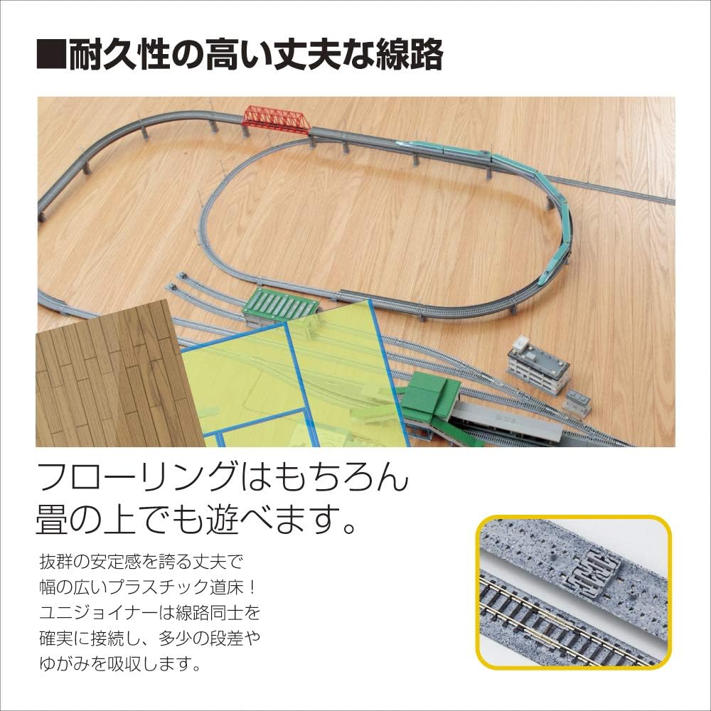 Kato N Gauge Endless line Basic Set Master 1 20-852 Model Railroad Rail Set