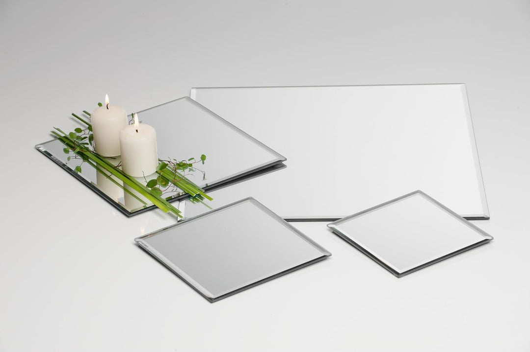 Sandra Rich Glasplatte Spiegelplatte Mirror eckig 0,5 cm Ø 40,0 x 40,0 cm 1 Stück 40,0 x 40,0 cm, 1