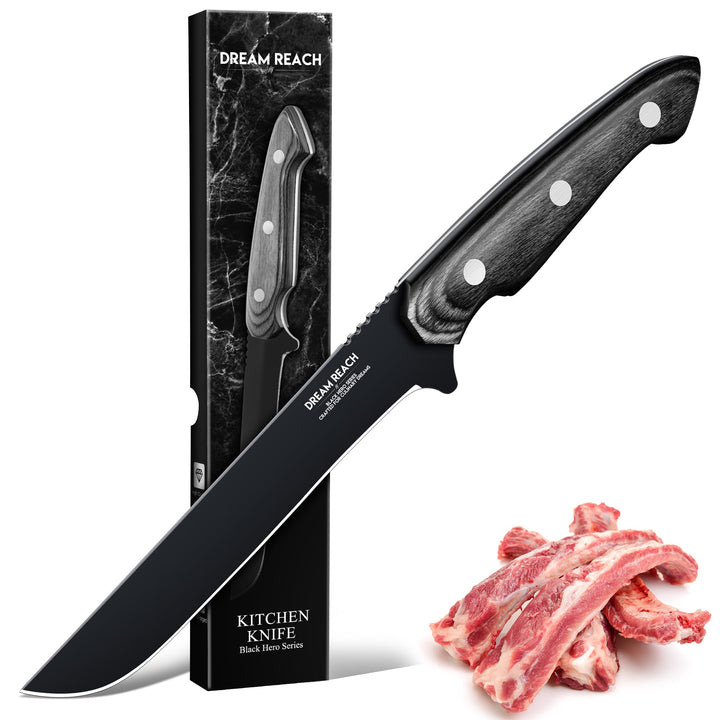 Dream Reach Ausbeinmesser filetiermesser Scharfe- Profi filetiermesser fleisch Full Tang Küchenmesse