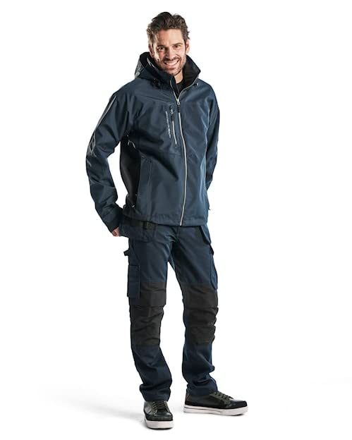 Blakläder 149613308699C154 Service Bundhose mit Nageltaschen Grösse in marineblau/Schwarz, C154 C154