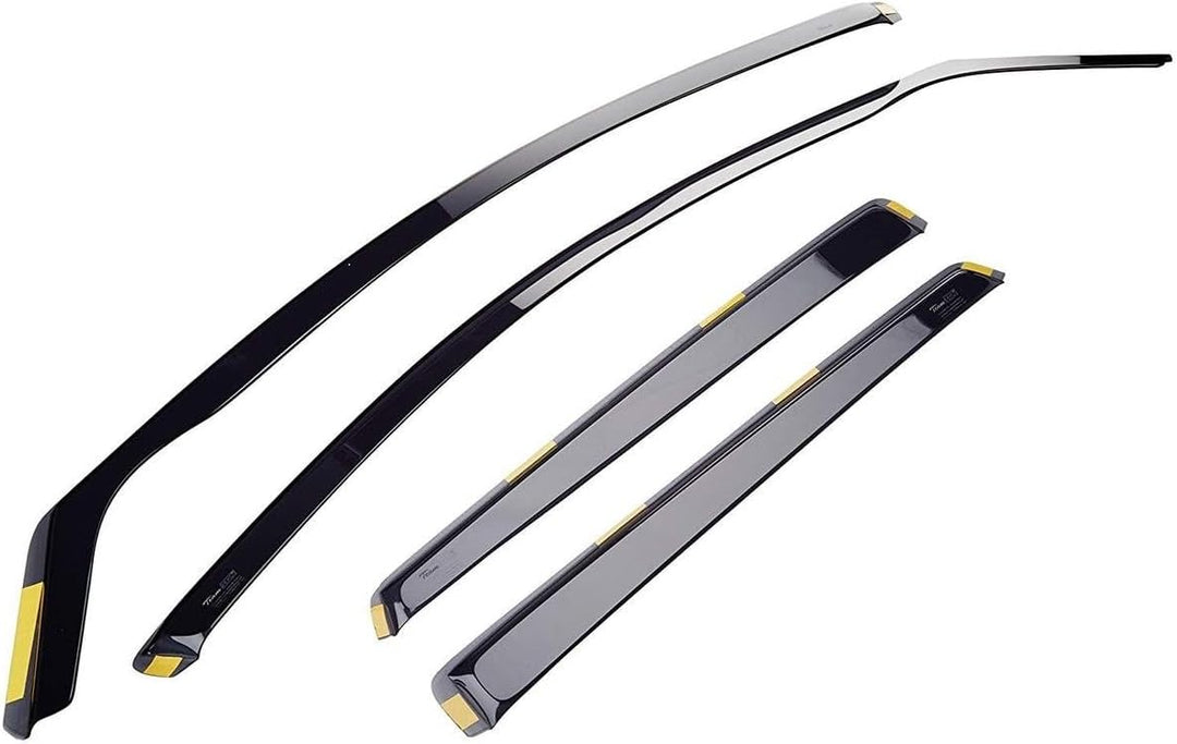 Heko Towequipe HEKO-15227 Windabweiser für Ford Focus 2005-2010, Fünftürer-Kombiwagen, 4 Stück