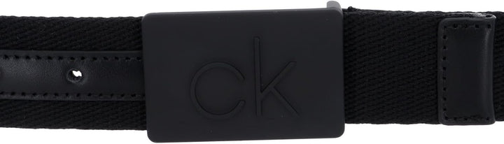 Calvin Klein CK Debossed Belt W105 CK Black