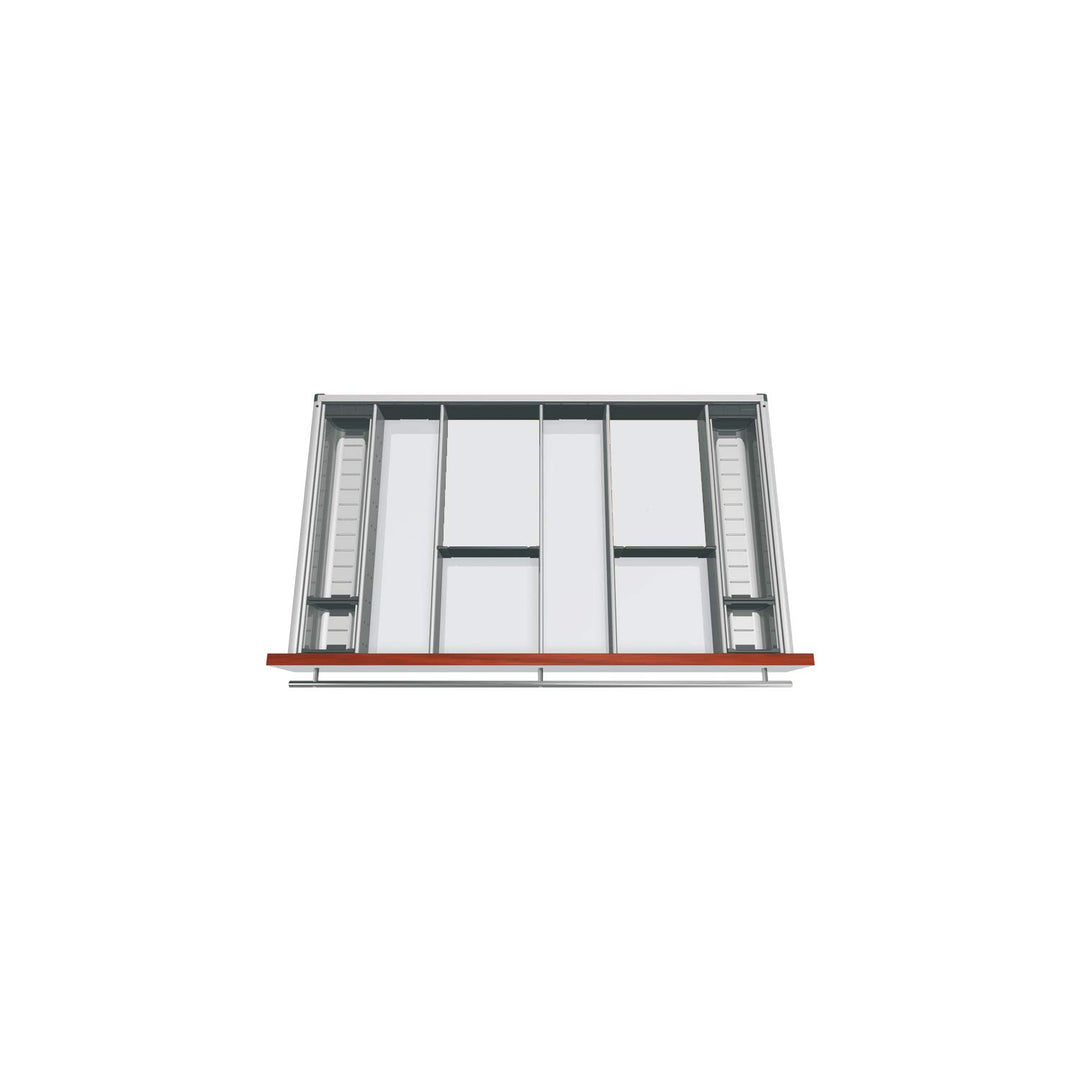 BLUM ORGA-LINE Facheinteilungs-Set Korpusbreite 900 mm, Nennlänge 500 mm