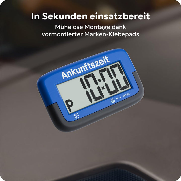 2X Needit Park Micro elektronische Parkscheibe mit Zulassung I Die kleinste Parkscheibe der Welt | D