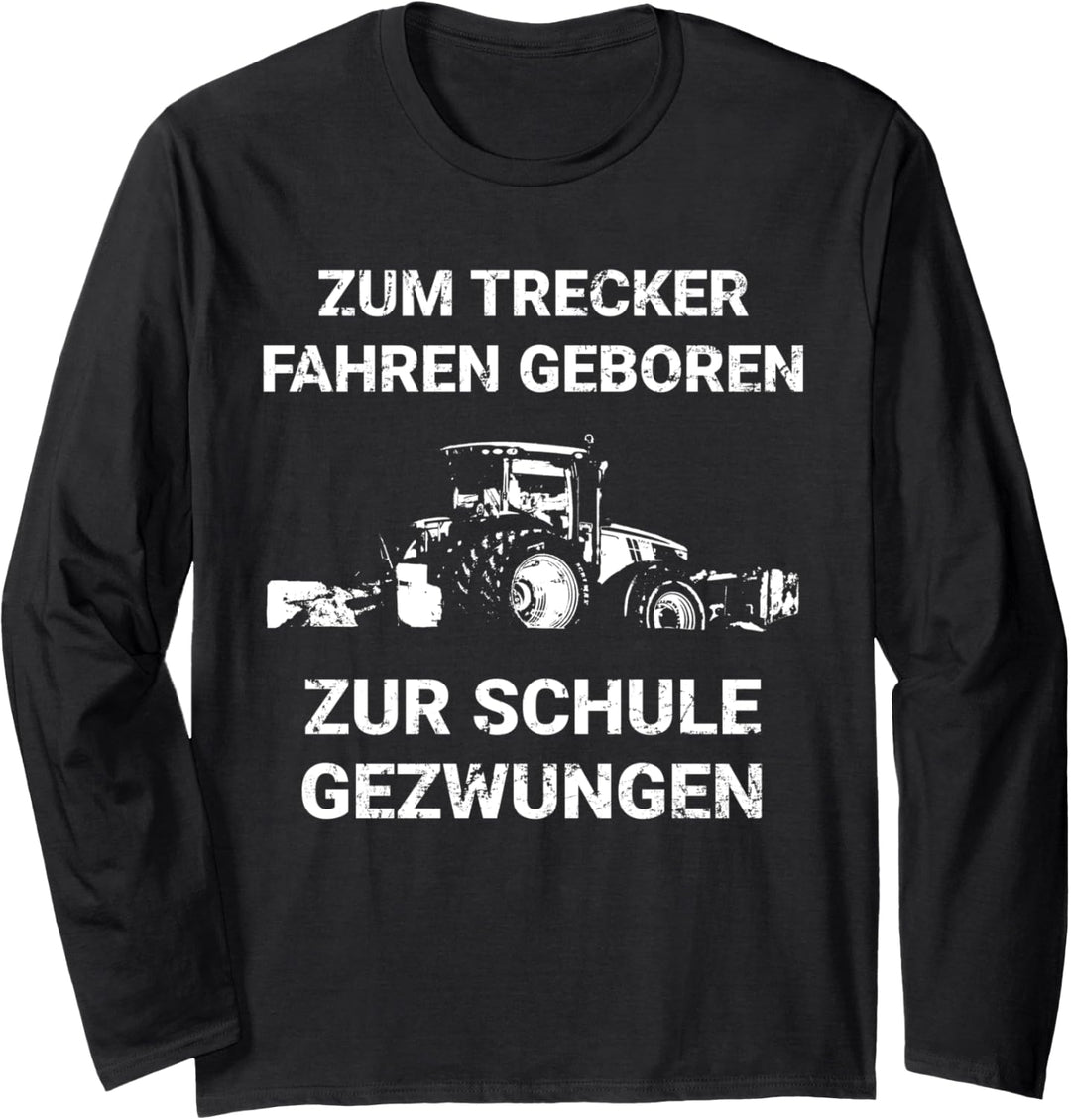 Landwirtschaft Trecker Traktor Sohn Kinder Kind Geschenk Langarmshirt