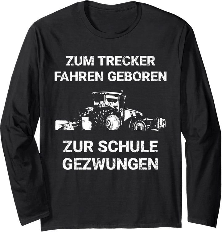 Landwirtschaft Trecker Traktor Sohn Kinder Kind Geschenk Langarmshirt