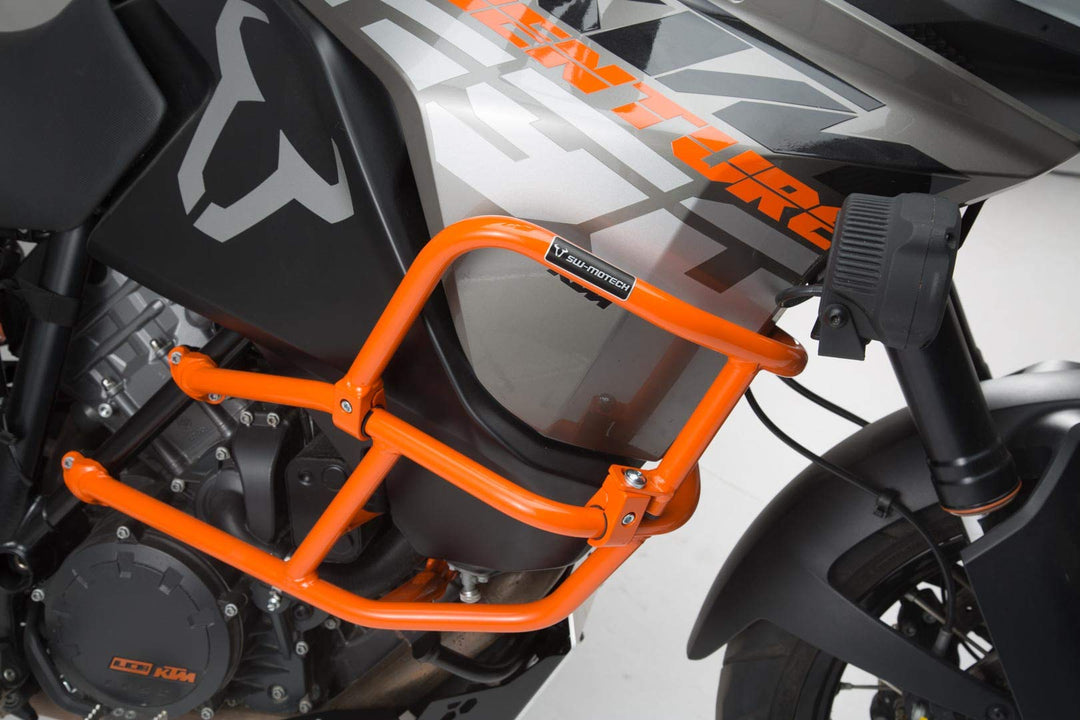 SW-MOTECH Oberer Sturzbügel für orig. KTM Sturzbügel, Orange - KTM 1290 SAdv R/ S (16-), 1090 Adv (1