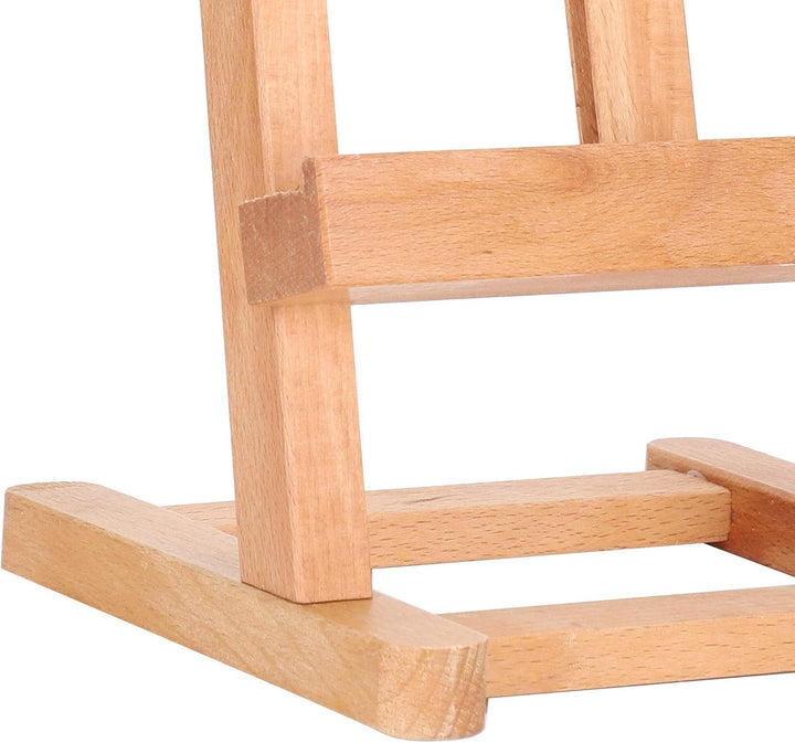 Kompakte verstellbare Tisch-Staffelei aus Buche für Schüler, Künstler und Anfänger zum Malen, bis 42