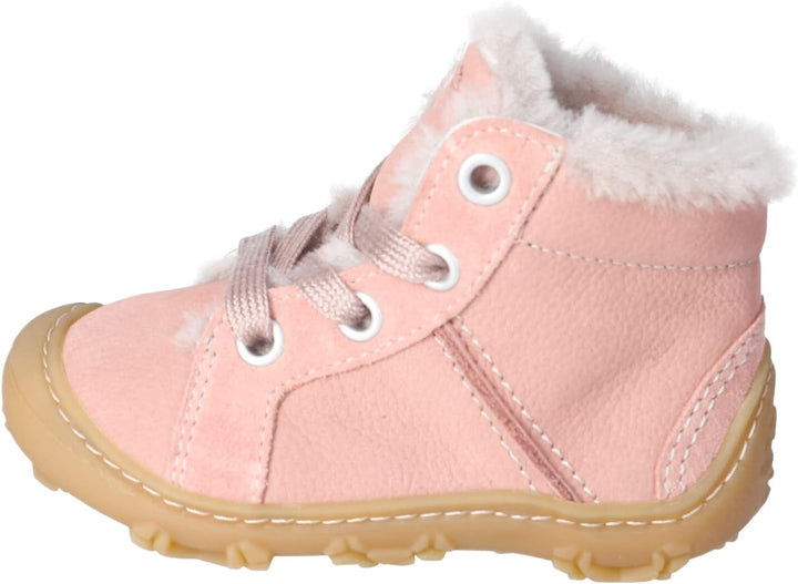 RICOSTA Mädchen und Jungen Lauflernschuhe ELIA, WMS:Weit,terracare,Barfuss-Schuh 24 EU Weit Rosa 310
