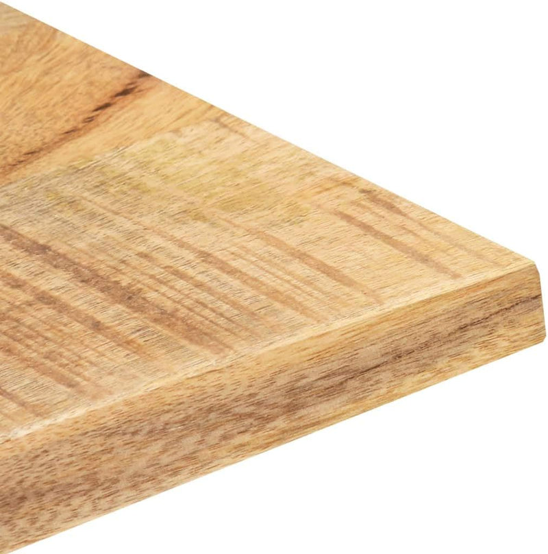 vidaXL Mangoholz Massiv Tischplatte Massivholzplatte Holzplatte Ersatztischplatte Holz Platte für Es