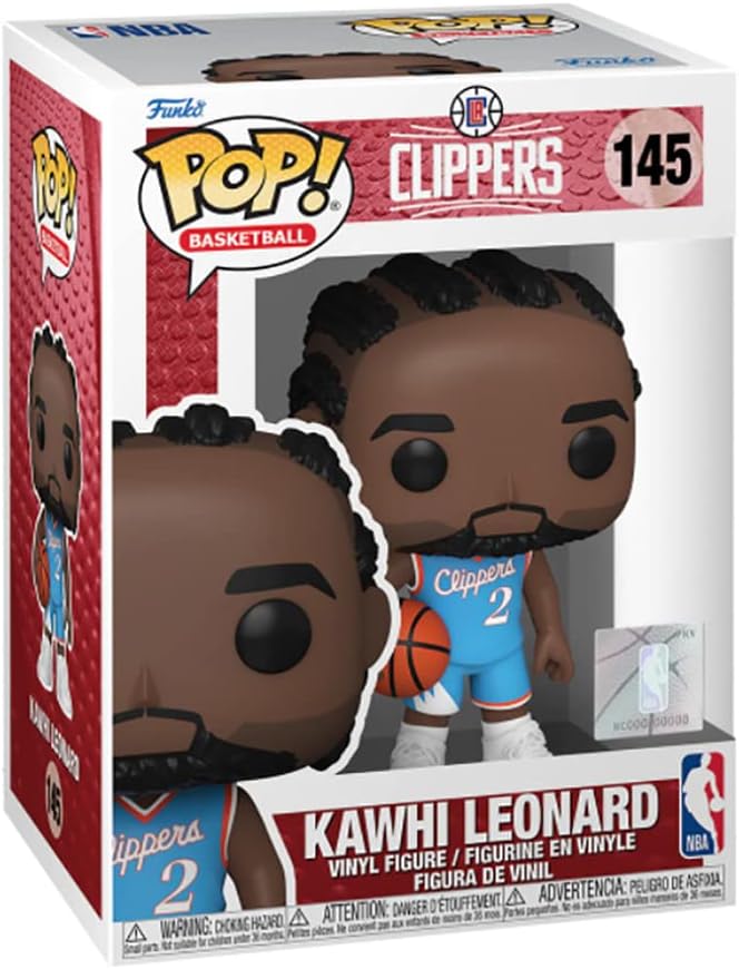 Funko POP! NBA: Clippers - Kawhi Leonard - (CE'21) - Vinyl-Sammelfigur - Geschenkidee - Offizielle H