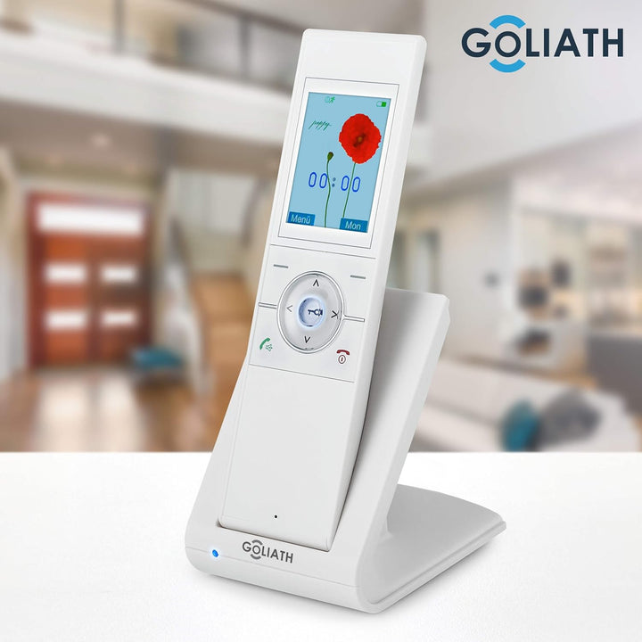 Goliath Funk Mobilteil, Innenstation, Inneneinheit mit Bildspeicher, Drahtlos, AV-VTF04-I Innenstati