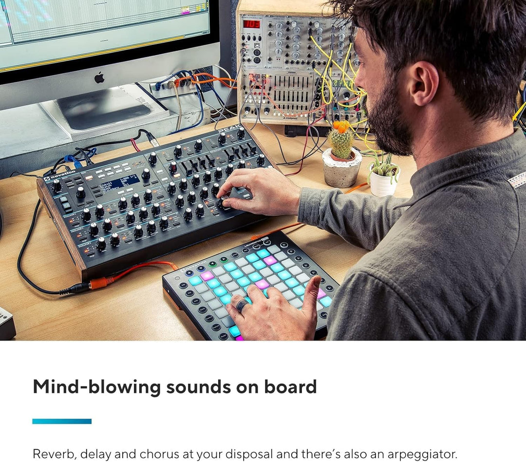 Novation Peak 8-stimmiger polyphonischer Desktop-Synthesizer Synthezizer Synzizer, Synzizer