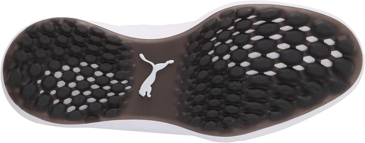 PUMA Herren Ignite Fasten8 Golfschuh 42 EU Puma Black Puma Silver Puma Weiss, 42 EU Puma Black Puma