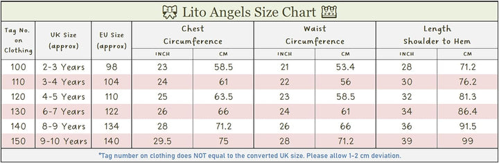 Lito Angels Prinzessin Rapunzel Kleid Kostüm für Kinder Mädchen, Halloween Karneval Party Verkleidun