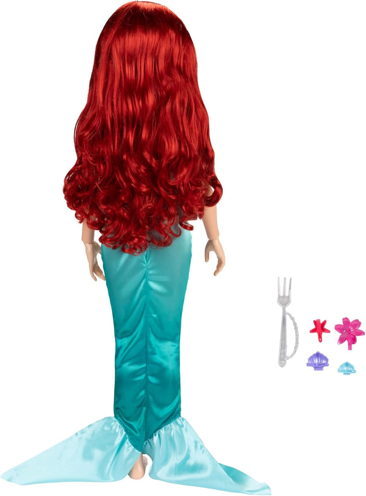 Disney Princess Playdate Arielle Puppe mit Zubehör, 80cm, Arielle