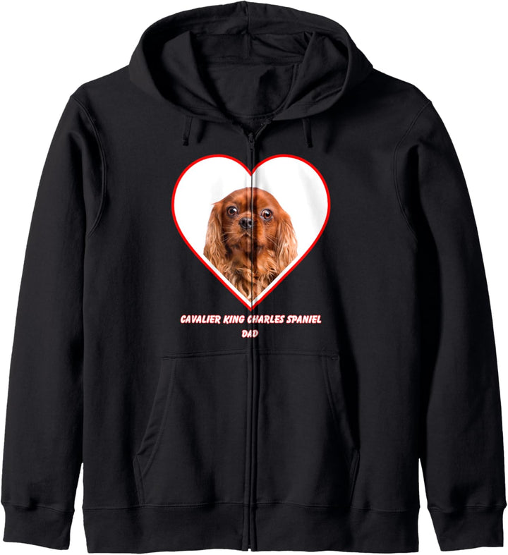 Cavalier King Charles Brown Spaniel Dog Dad Kapuzenjacke
