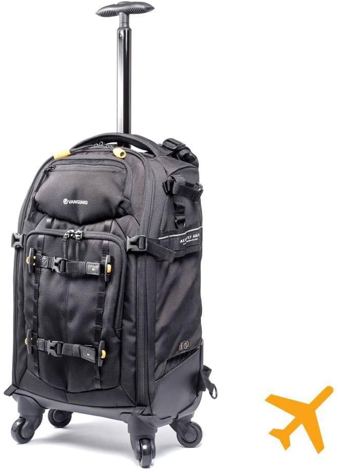 Vanguard Alta Fly 55T Foto-Trolley schwarz, Aussenmass: 345x220x550mm Trolley Mit Rucksackfunktion A