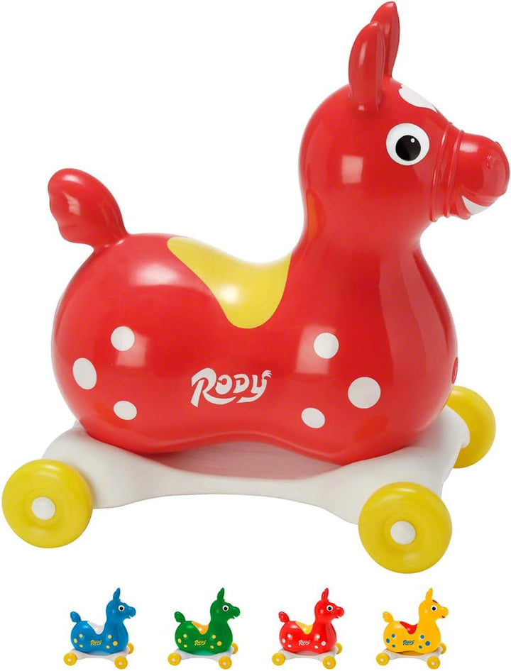 Sport-Tec Speedy Rody mit Rollen Rot, Rot