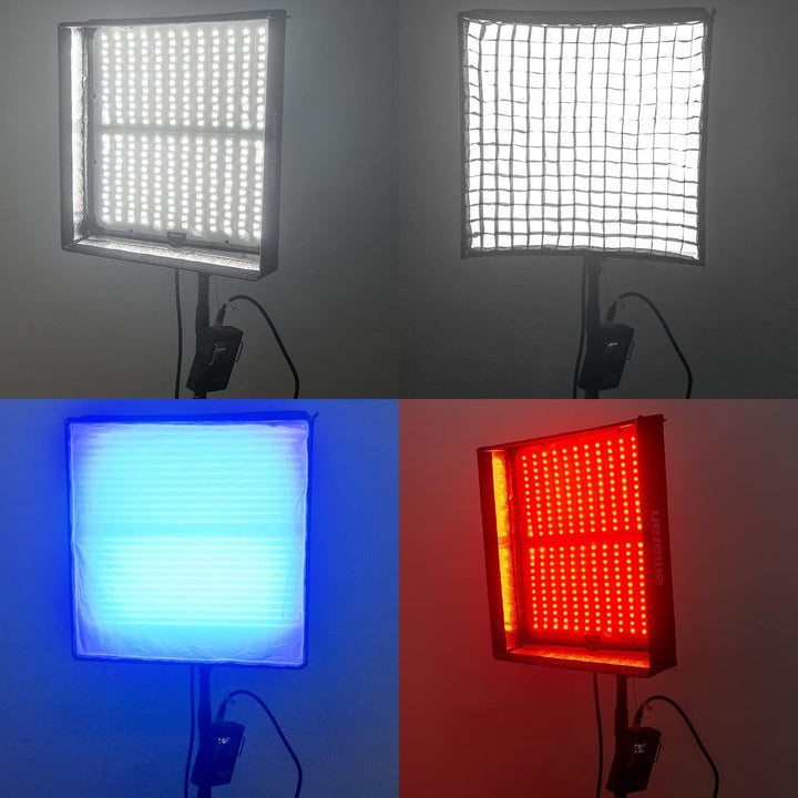 Aputure Amaran F22c 2'x2' RGBWW LED Flexibles Stofflicht LED-Videolicht 2500K~7500K, 200W, 15 Lichte