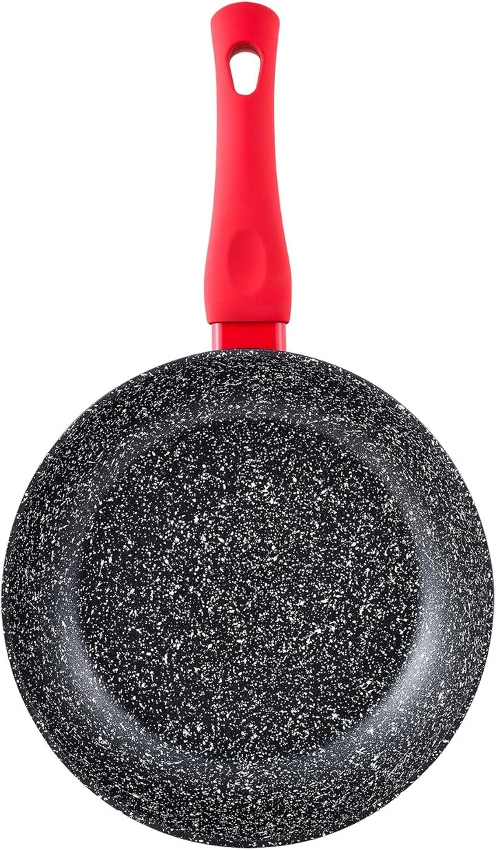 San Ignacio Packung mit 3 Pfannen Energy Ø20/24/28 cm + Grillplatte 37x25 cm + Set mit 3 Küchenutens