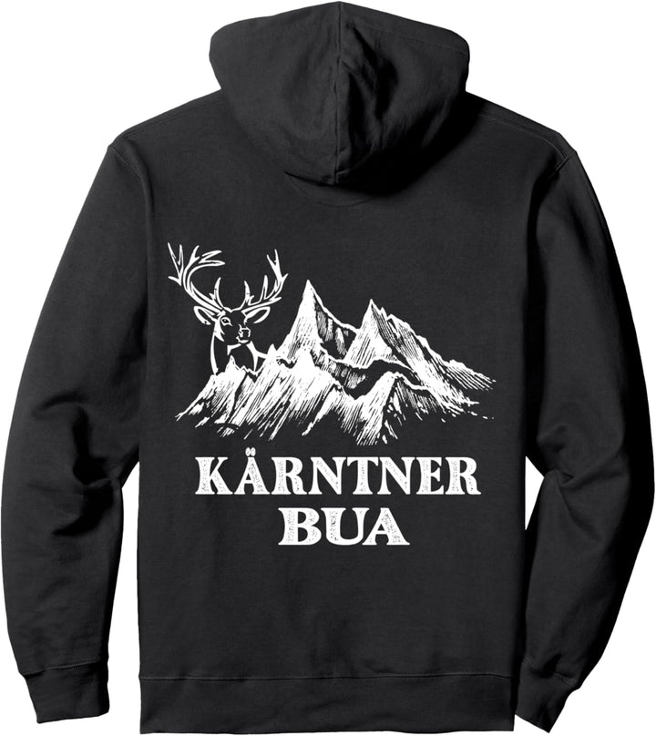 Kärnten T-Shirt Kärntner Bua Hirsch & Berg Herren Kärnten Pullover Hoodie