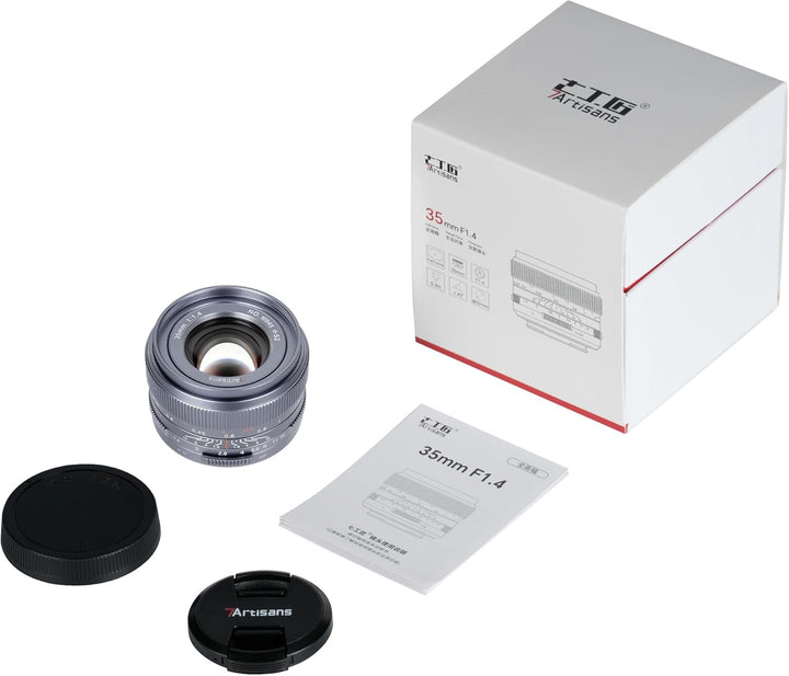 7artisans 35 mm F1.4 Mark Ⅱ Vollformat Festbrennweite mit manueller Fokussierung und grosser Blende,