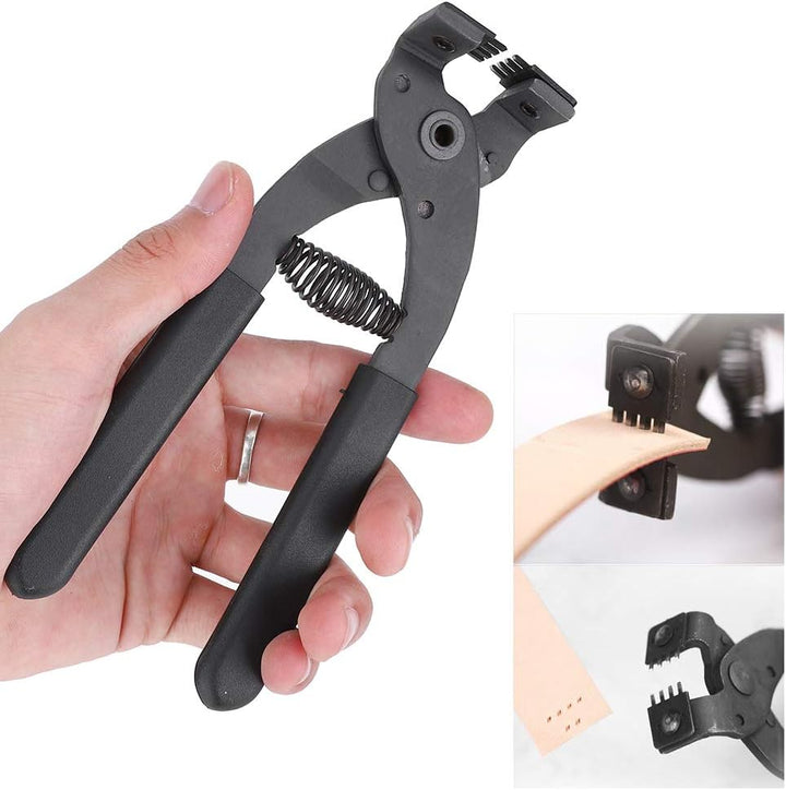 HEEPDD Leder Stanz Werkzeug, 4mm Silent Leder Locher Carbon Stahl Leder Handwerk Stanzwerkzeuge(4mm-