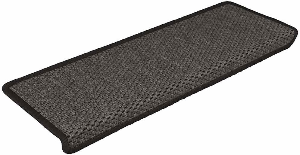 vidaXL Treppenmatten 15 STK., Stufenmatten Selbstklebend, Treppenteppich in Sisal-Optik, Treppenstuf