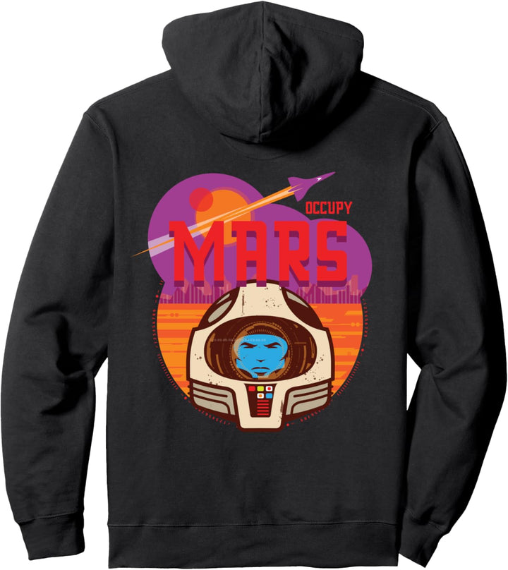 Occupy Mars Pullover Hoodie