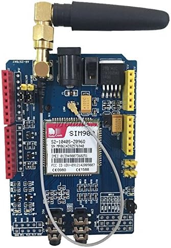 2 Stück SIM900 GPRS/GSM Shield Development Board Quad-Band Modul mit Antenne + Geschenk