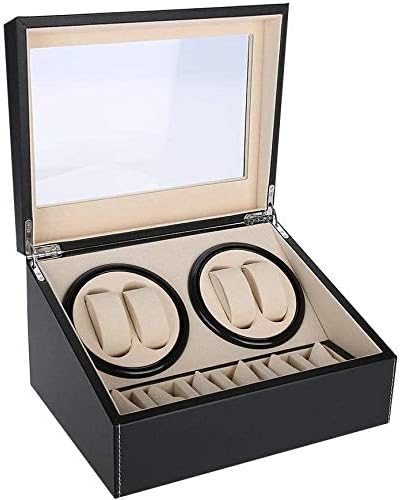 Uhrenbeweger luxuriöser automatischer Uhrenwender Uhrenvitrine für Automatikuhren, Watch Winder für